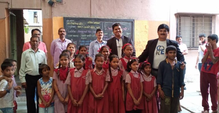 Jitendra Joshi Social Projects - donating essential items to the orphanage