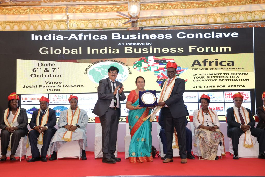 Jitendra Joshi - India-Africa Business Conclave 1st edition